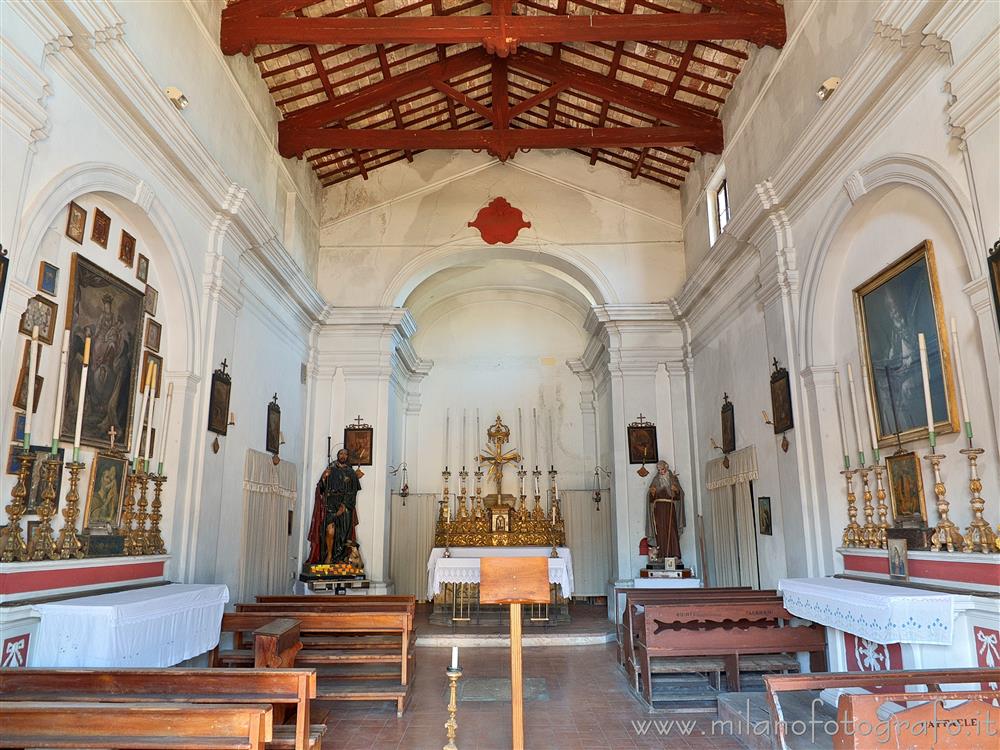 Saludecio (Rimini, Italy) - Interior of the Oratory of San Rocco
